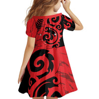 New Zealand Matariki Family Matching Long Sleeve Bodycon Dress and Hawaiian Shirt Maori New Year Koru Pattern LT22 - Polynesian Pride