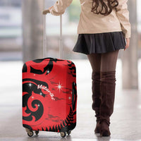 New Zealand Matariki Luggage Cover Maori New Year Koru Pattern