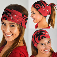 New Zealand Matariki Neck Gaiter Maori New Year Koru Pattern
