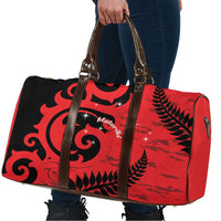 New Zealand Matariki Travel Bag Maori New Year Koru Pattern