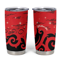 New Zealand Matariki Tumbler Cup Maori New Year Koru Pattern