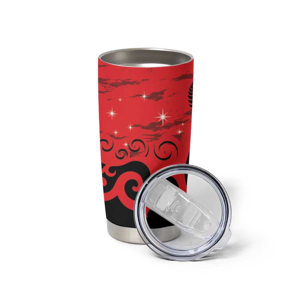 New Zealand Matariki Tumbler Cup Maori New Year Koru Pattern