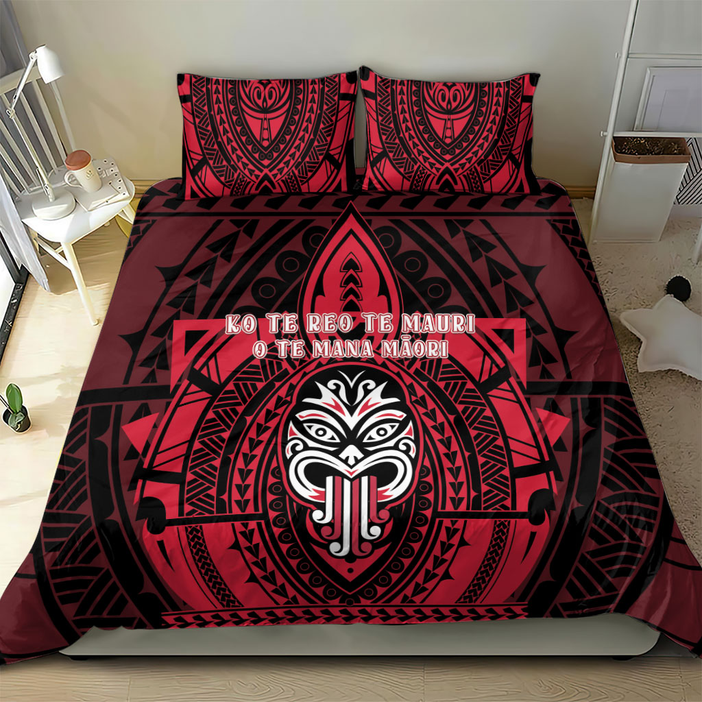 New Zealand Maori Language Week Bedding Set Te Wiki O Te Reo Maori Hei Tiki LT22 - Polynesian Pride