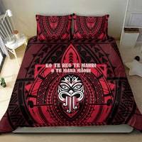 New Zealand Maori Language Week Bedding Set Te Wiki O Te Reo Maori Hei Tiki LT22 - Polynesian Pride