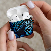 New Zealand Matariki AirPods Case Maori Humpback Whale Galaxy