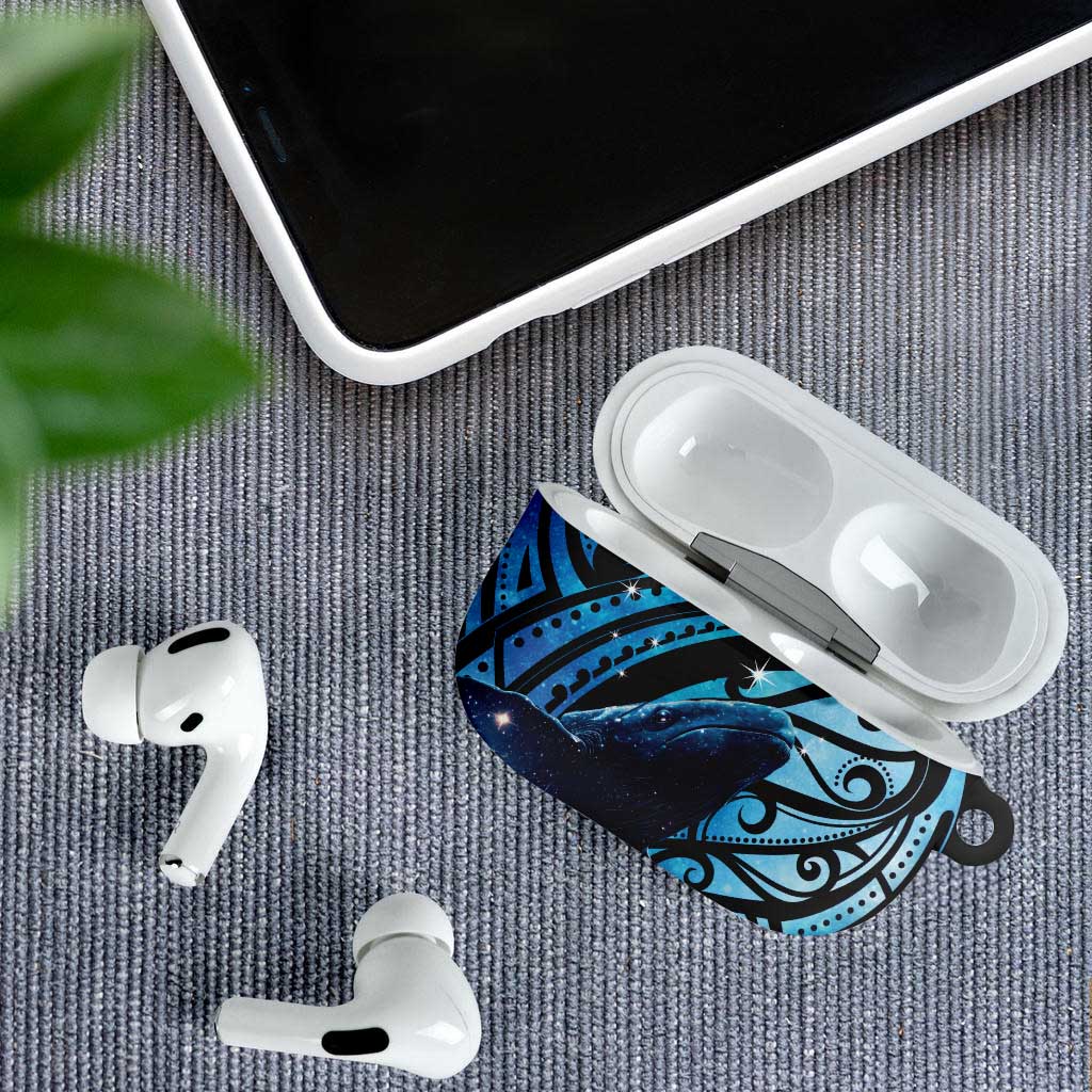 New Zealand Matariki AirPods Case Maori Humpback Whale Galaxy