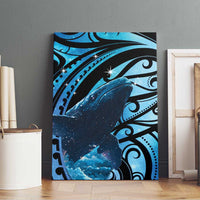 New Zealand Matariki Canvas Wall Art Maori Humpback Whale Galaxy