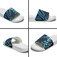 New Zealand Matariki Slide Sandals Maori Humpback Whale Galaxy