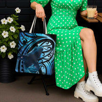 New Zealand Matariki Tote Bag Maori Humpback Whale Galaxy