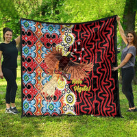 Papua New Guinea Pidgin Language Week Quilt Halo Olgeta Tok Pisin Wik Bird Of Paradise Oro Batik LT22 - Polynesian Pride