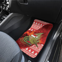 New Zealand Kakapo Christmas In July Car Mats Silver Fern Santa Xmas Red Color