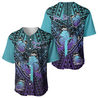Personalised New Zealand Suicide Prevention Month Baseball Jersey Maori Mauri Tu Mauri Ora Polynesian Pattern LT22 - Polynesian Pride