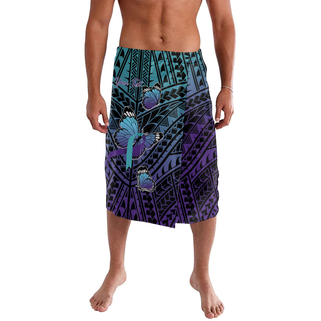 Personalised New Zealand Suicide Prevention Month Lavalava Maori Mauri Tu Mauri Ora Polynesian Pattern