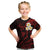 Hawaii Kid T Shirt Maui Islands Pacific Plumeria Red Vibe LT9 Red - Polynesian Pride