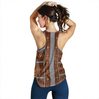 Malo e Lelei Tonga Women Racerback Tank Tongan Ngatu Tapa Cloth - Polynesian Pride