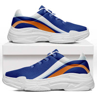 Marshall Islands Chunky Sneakers Flag-Inspired Curve Style