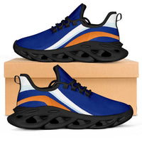 Marshall Islands Clunky Sneakers Flag-Inspired Curve Style