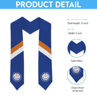 Marshall Islands Graduation Stole Coat Of Arms Style