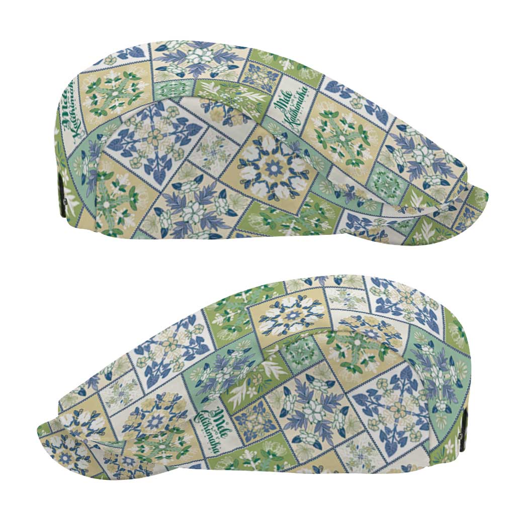 Mele Kalikimaka Hawaii Christmas Jeff Hat Omaomao Seamless Floral Motif - Polynesian Pride