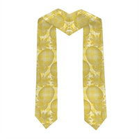 Melemele Hawaii Breadfruit Palaka Motifs Graduation Stole