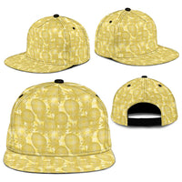 Melemele Hawaii Breadfruit Palaka Motifs Snapback Cap