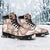 Mocha Mousse Aloha Hawaii All Season Boots Monstera Hibiscus Plumeria Seamless Vibes - Polynesian Pride