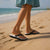 Mocha Mousse Aloha Hawaii Flip Flops Monstera Hibiscus Plumeria Seamless Vibes - Polynesian Pride