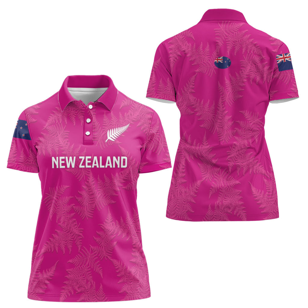 Customer request - digger16@xtra - 15-09-26 - Pink Version - Women Polo Shirt - LT14 Female Pink - Polynesian Pride