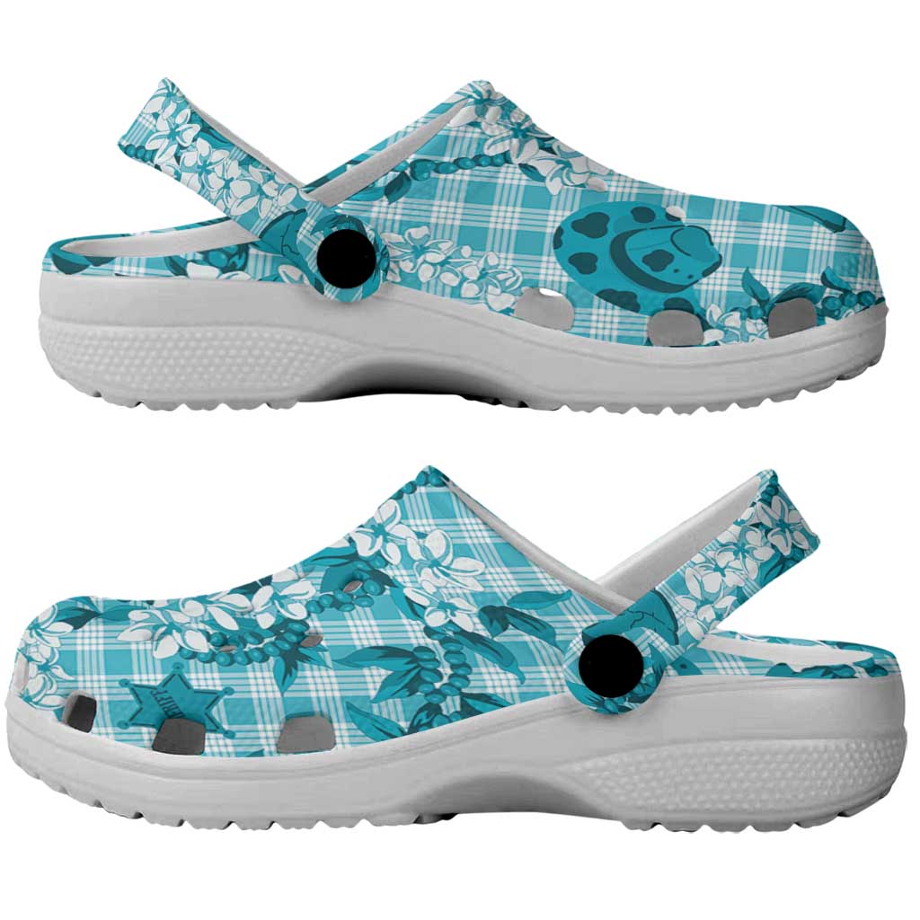 Mokihana Maile Ilima Leis Paniolo Palaka Clogs Shoes Hawaiian Polu Opa Spirit - Polynesian Pride