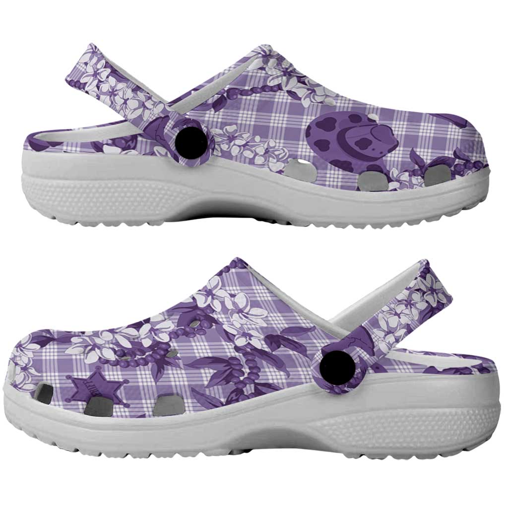 Mokihana Maile Ilima Leis Paniolo Palaka Clogs Shoes Hawaiian Poni Spirit - Polynesian Pride