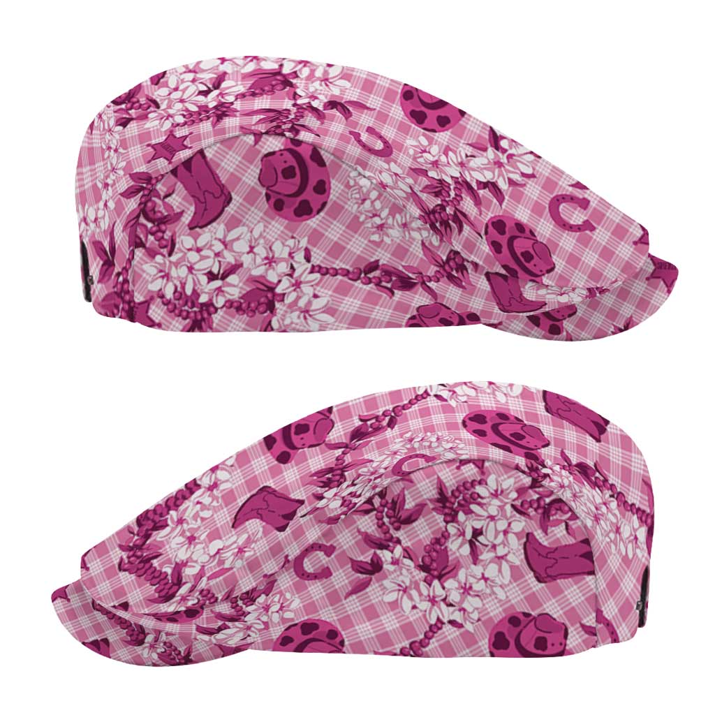 Mokihana Maile Ilima Leis Paniolo Palaka Jeff Hat Hawaiian Omaomo Ulaula Spirit - Polynesian Pride