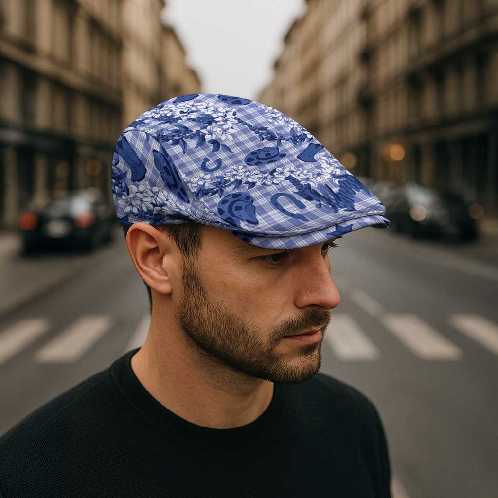 Mokihana Maile Ilima Leis Paniolo Palaka Jeff Hat Hawaiian Polu Spirit - Polynesian Pride