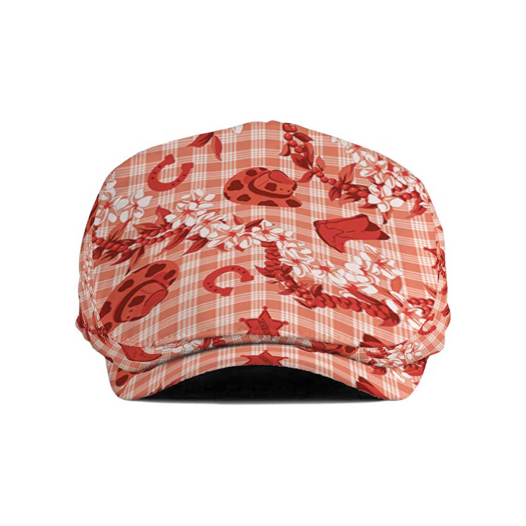 Mokihana Maile Ilima Leis Paniolo Palaka Jeff Hat Hawaiian Ulaula Spirit - Polynesian Pride