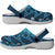 Naval Night Aloha Hawaii Clogs Shoes Hawaiian Kakau Ohia Lehua Lei - Polynesian Pride
