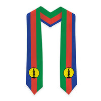 New Caledonia Graduation Stole Flag Style