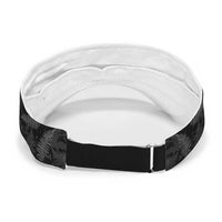 New Zealand 2026 Football Sun Visor Cap Aotearoa Fern Maori Pattern