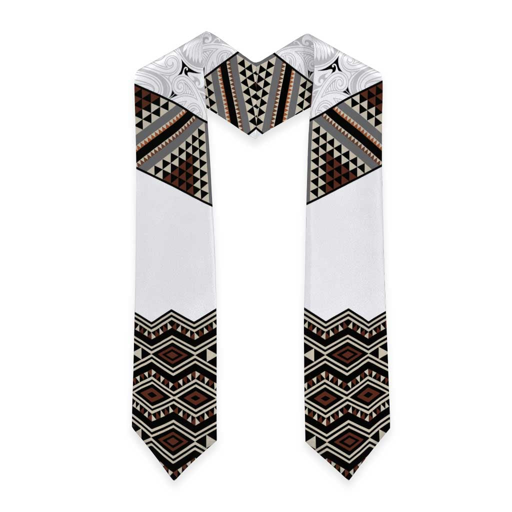 New Zealand Aotearoa Graduation Stole Taniko Art Simple Style