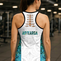 New Zealand Aotearoa Hollow Tank Top Green Maori Papua Shell Indigenous - Polynesian Pride