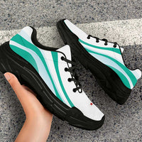 New Zealand Football Chunky Sneakers Curve Style