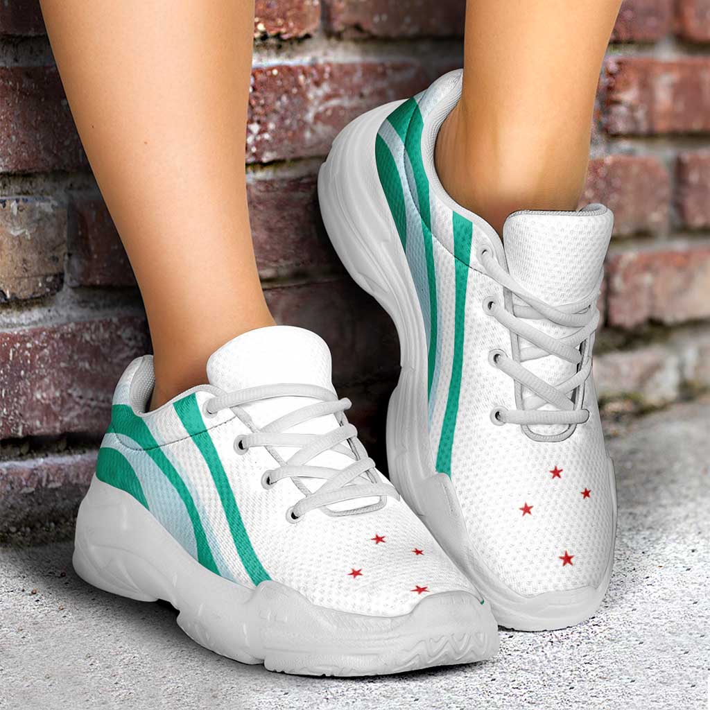 New Zealand Football Chunky Sneakers Curve Style
