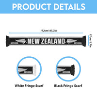 New Zealand Football White Fern Supporter Soccer Scarf