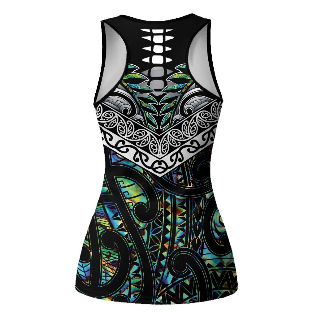 New Zealand Hollow Tank Top Maori Rugby Tattoo Papua Shell - Polynesian Pride