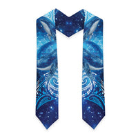New Zealand Humpback Whale Matariki Graduation Stole Maori New Year Taniko Niho Taniwha