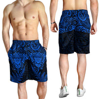 New Zealand Rugby All Blue Shorts for Men Silver Fern All Black Mix Ta Moko LT09