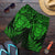 New Zealand Rugby All Green Shorts for Men Silver Fern All Black Mix Ta Moko LT09