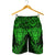 New Zealand Rugby All Green Shorts for Men Silver Fern All Black Mix Ta Moko LT09