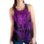 New Zealand Rugby All Purple Women Racerback Tank Silver Fern All Black Mix Ta Moko LT09