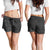 New Zealand Rugby Personalised Shorts for Women All Black Fern Maori Tribal Pattern - Polynesian Pride