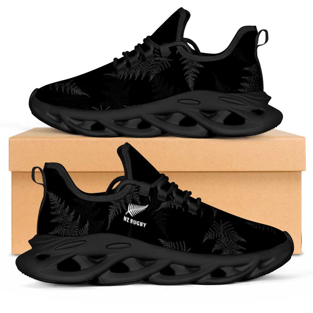 New Zealand Silver Fern Rugby Clunky Sneakers Go Aotearoa World Cup - Polynesian Pride
