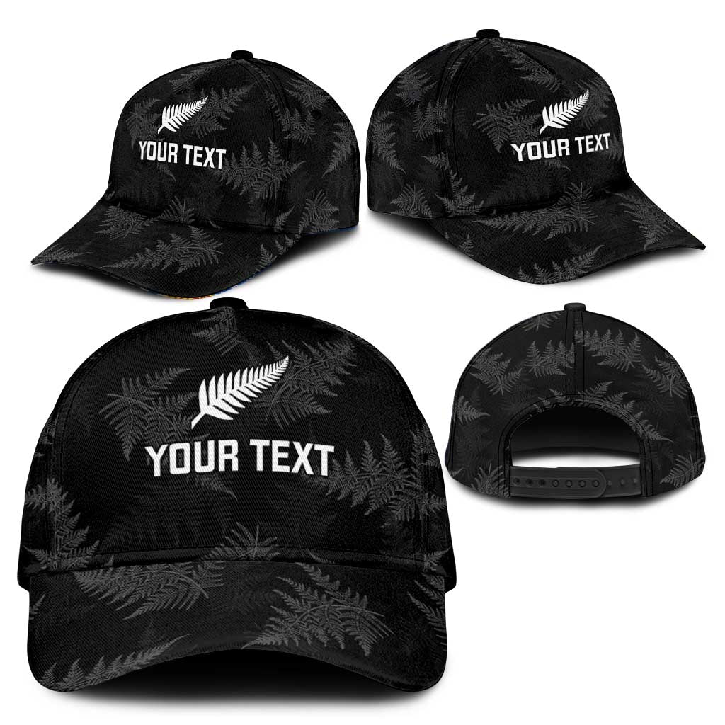 New Zealand Silver Fern Rugby Custom Classic Cap Go Aotearoa Champions World Cup LT14